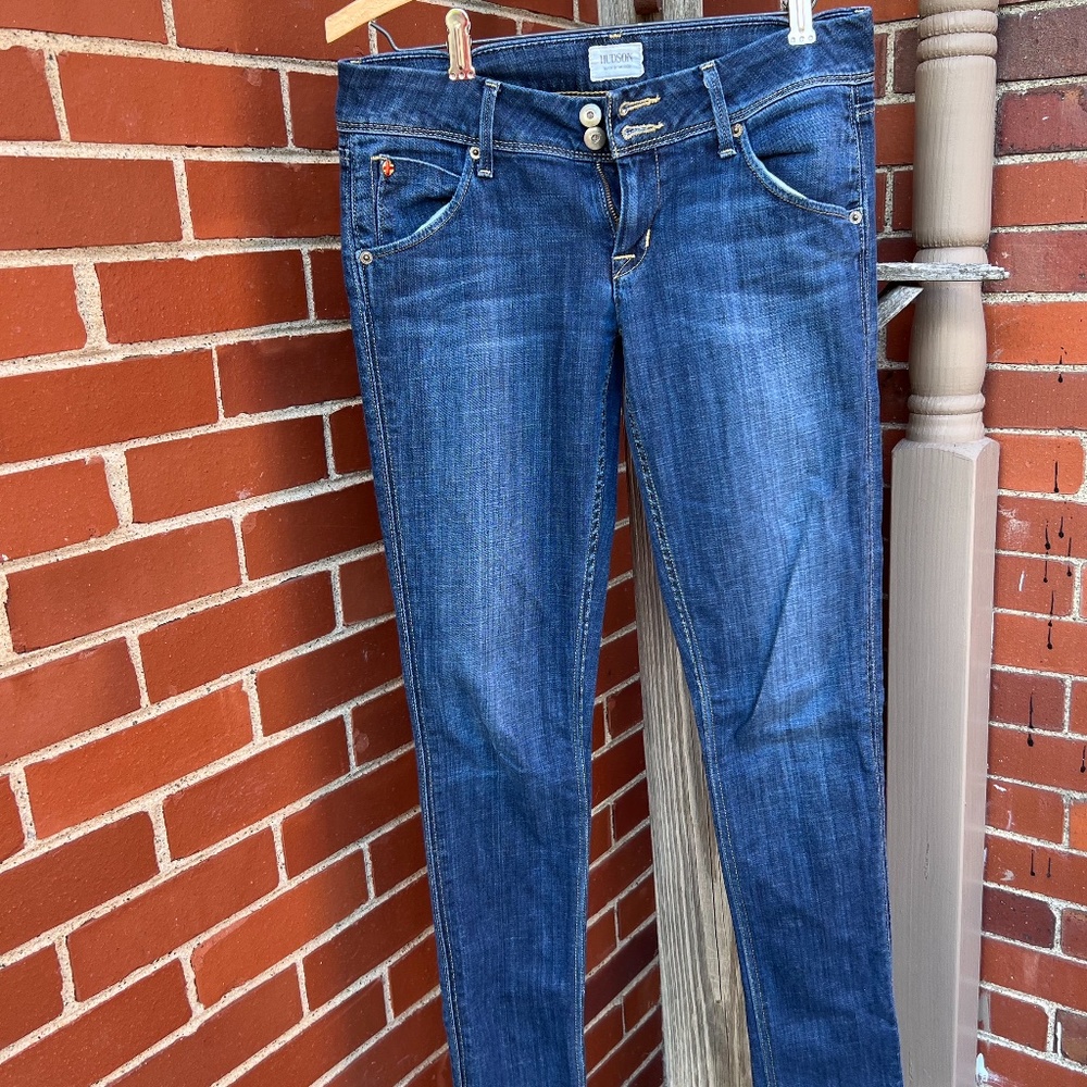Hudson Denim Jeans, ladies skinnies size 26,